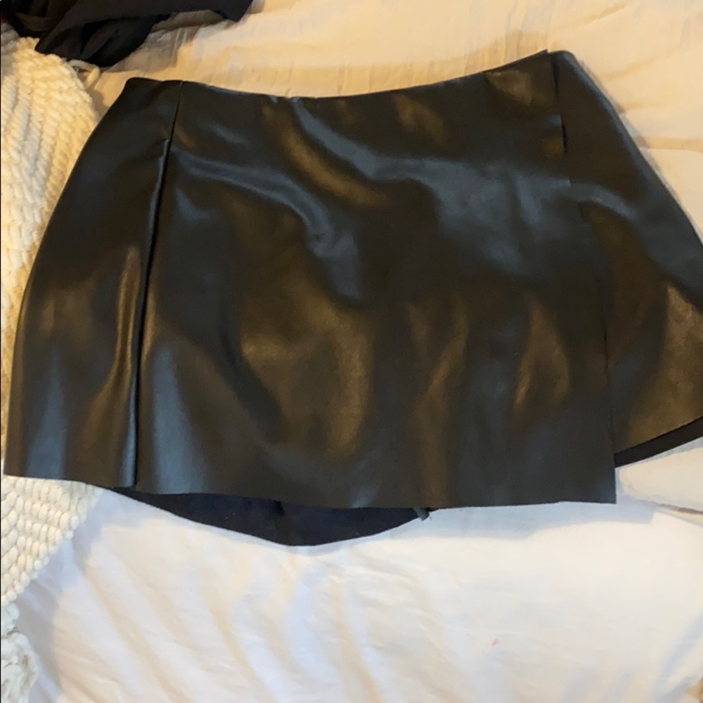Skirt in the front shorts in the back